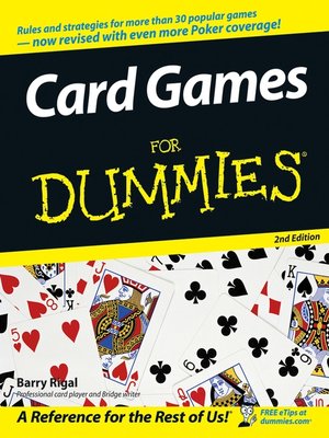 cover image of Card Games For Dummies